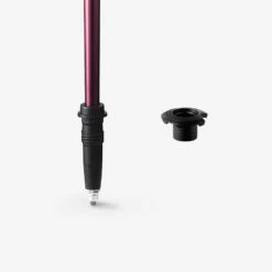 1 Bâton Réglage Facile De Randonnée - MT100 Confort Violet -Plein Air Équipement Magasin 1 baton reglage facile de randonnee mt100 confort violet 3