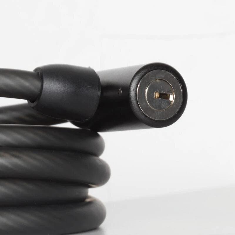 ANTIVOL ACCESSOIRES VELO SPIRALE SERRURE CLE 120 NOIR 6 ANTIVOL ACCESSOIRES VELO SPIRALE SERRURE CLE 120 NOIR – Image 4