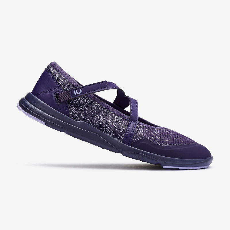 BALLERINES DE MARCHE URBAINE FEMME PW 160 BR'EASY VIOLET 4 BALLERINES DE MARCHE URBAINE FEMME PW 160 BR'EASY VIOLET – Image 2