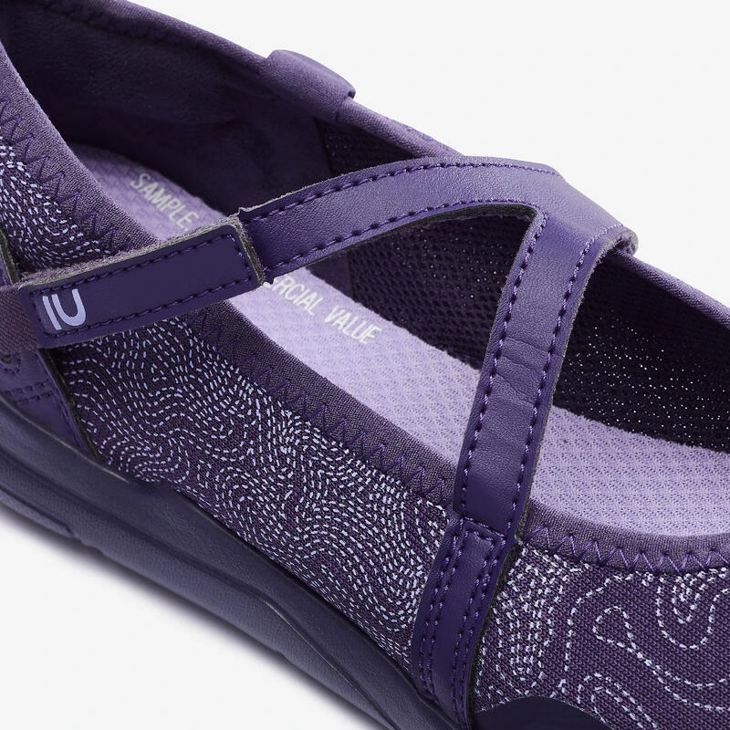 BALLERINES DE MARCHE URBAINE FEMME PW 160 BR'EASY VIOLET 8 BALLERINES DE MARCHE URBAINE FEMME PW 160 BR'EASY VIOLET – Image 6