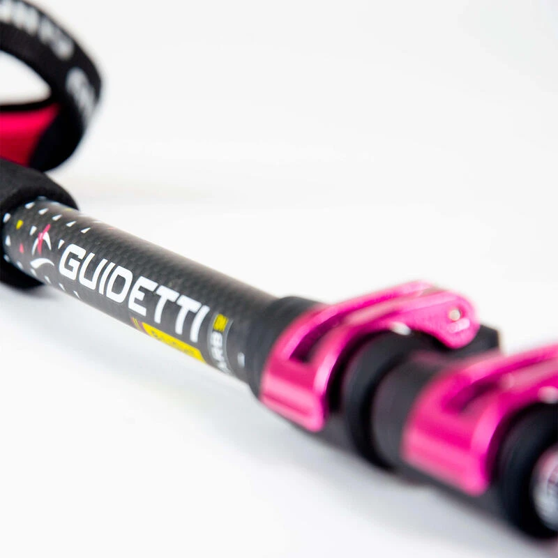 Bâtons Grande Randonnée En Carbonne - B LIGHT RUBIS 4 Bâtons Grande Randonnée En Carbonne - B LIGHT RUBIS – Image 2