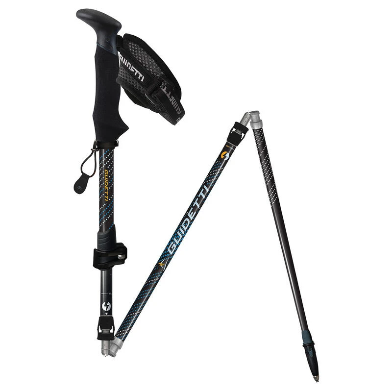 Bâtons Grande Randonnée Pliables - FLASHLOCK EMERAUDE 38-125cm 4 Bâtons Grande Randonnée Pliables - FLASHLOCK EMERAUDE 38-125cm – Image 2