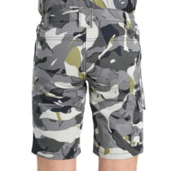 Bermuda Chasse Junior 500 Camouflage Gris -Plein Air Équipement Magasin bermuda chasse junior 500 camouflage gris 4