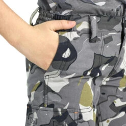 Bermuda Chasse Junior 500 Camouflage Gris -Plein Air Équipement Magasin bermuda chasse junior 500 camouflage gris 7