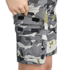 Bermuda Chasse Junior 500 Camouflage Gris -Plein Air Équipement Magasin bermuda chasse junior 500 camouflage gris 8