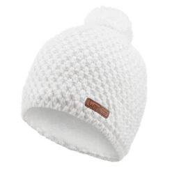 WEDZE BONNET DE SKI ADULTE - TIMELESS - BLANC -Plein Air Équipement Magasin bonnet de ski adulte timeless blanc 2