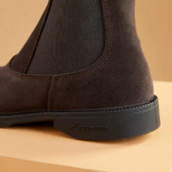 Boots équitation Adulte CLASSIC Cuir Marron -Plein Air Équipement Magasin boots equitation adulte classic cuir marron 4