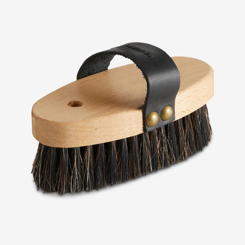 Brosse Douce Tête équitation SENTIER Bois 3 Brosse Douce Tête équitation SENTIER Bois