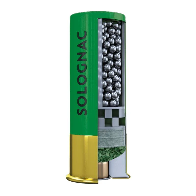 Cartouche L100 28gr CALIBRE 12/70 Basse Pression BILLE Acier N°7 X25 4 Cartouche L100 28gr CALIBRE 12/70 Basse Pression BILLE Acier N°7 X25 – Image 2