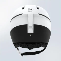 WEDZE CASQUE DE SKI ENFANT H-KID 500 - Blanc 16 WEDZE CASQUE DE SKI ENFANT H-KID 500 - Blanc -Plein Air Équipement Magasin casque de ski enfant h kid 500 blanc 4