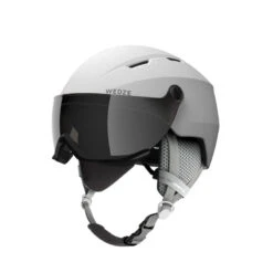 WEDZE CASQUE VISIÈRE DE SKI ADULTE - H350 - BLANC -Plein Air Équipement Magasin casque visiere de ski adulte h350 blanc 6