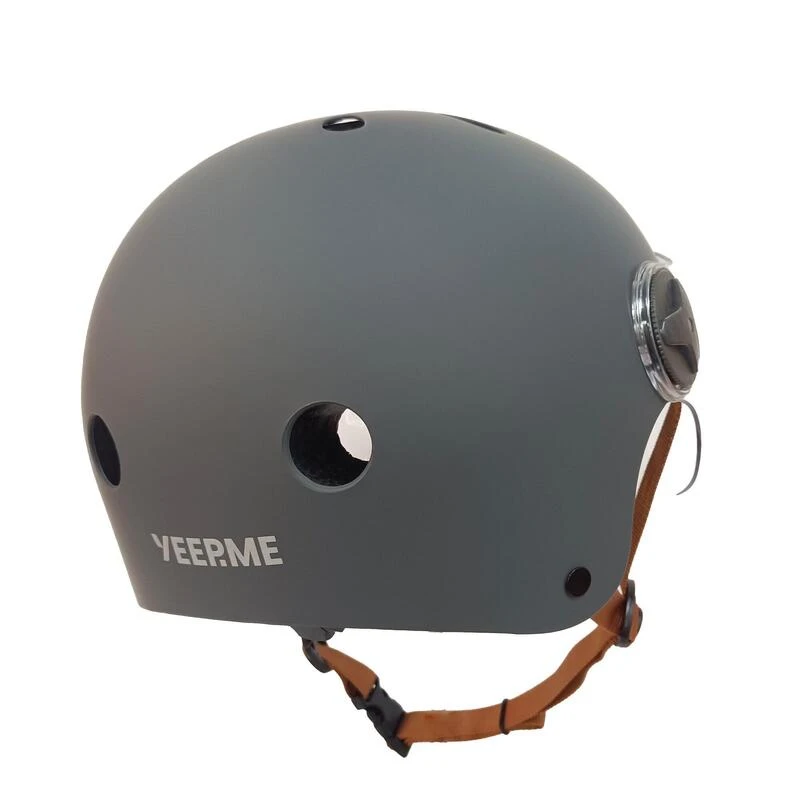 Casque Yeep.me H.20 Vision Anthracite Avec Visière Pour Trottinette, Vélo 5 Casque Yeep.me H.20 Vision Anthracite Avec Visière Pour Trottinette, Vélo – Image 3
