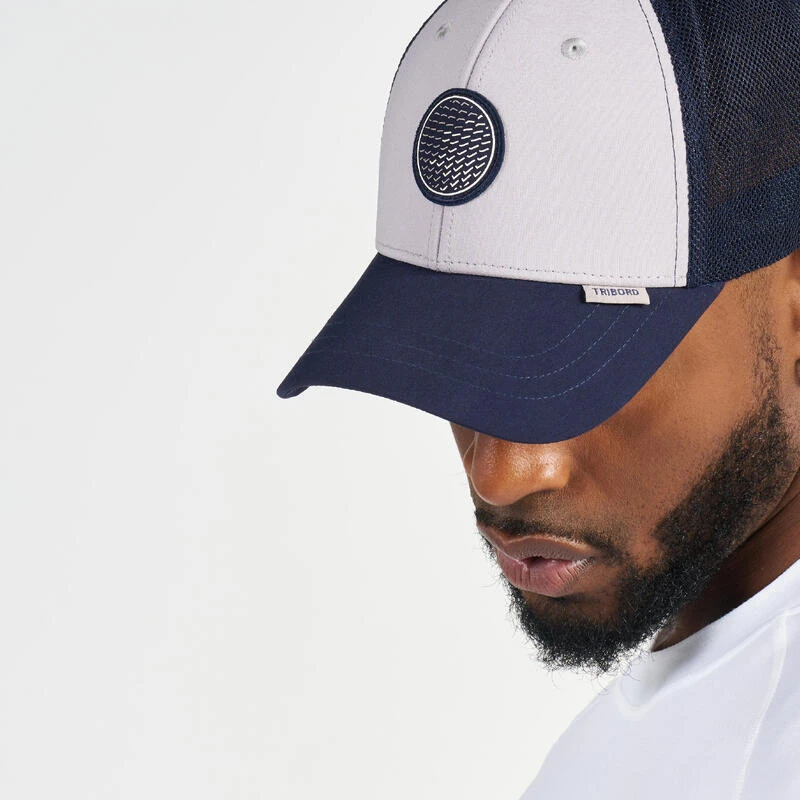 Tribord Casquette Bateau Sailing 500 Adulte Voile Gris Bleu 6 Tribord Casquette Bateau Sailing 500 Adulte Voile Gris Bleu – Image 4