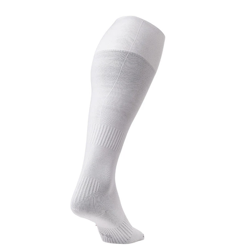 Chaussettes De Hockey Sur Gazon Adulte FH500 Blanc 6 Chaussettes De Hockey Sur Gazon Adulte FH500 Blanc – Image 4