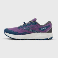 CHAUSSURE DE TRAIL RUNNING POUR FEMME BROOKS DIVIDE 4 PURPLE/NAVY -Plein Air Équipement Magasin chaussure de trail running pour femme brooks divide 4 purplenavy 2