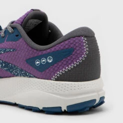 CHAUSSURE DE TRAIL RUNNING POUR FEMME BROOKS DIVIDE 4 PURPLE/NAVY -Plein Air Équipement Magasin chaussure de trail running pour femme brooks divide 4 purplenavy 4