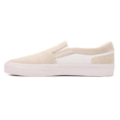 Chaussures Basses De Skateboard Sans Lacets Adulte VULCA 500 Slip-on Blanche -Plein Air Équipement Magasin chaussures basses de skateboard sans lacets adulte vulca 500 slip on blanche 5