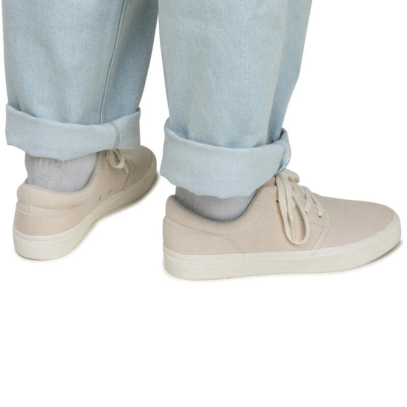 Chaussures Basses Skateboard-longboard Adulte VULCA 100 Grège 5 Chaussures Basses Skateboard-longboard Adulte VULCA 100 Grège – Image 3