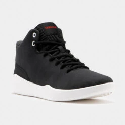 CHAUSSURES DE BASKETBALL TIGE HAUTE HOMME/FEMME DÉBUTANT - PROTECT 100 NOIR -Plein Air Équipement Magasin chaussures de basketball tige haute hommefemme debutant protect 100 noir 1