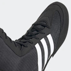 ADIDAS CHAUSSURES DE BOXE ANGLAISE BOXHOG II NOIRES -Plein Air Équipement Magasin chaussures de boxe anglaise boxhog ii noires 2
