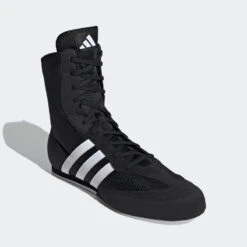 ADIDAS CHAUSSURES DE BOXE ANGLAISE BOXHOG II NOIRES