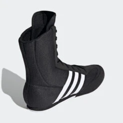ADIDAS CHAUSSURES DE BOXE ANGLAISE BOXHOG II NOIRES -Plein Air Équipement Magasin chaussures de boxe anglaise boxhog ii noires 5