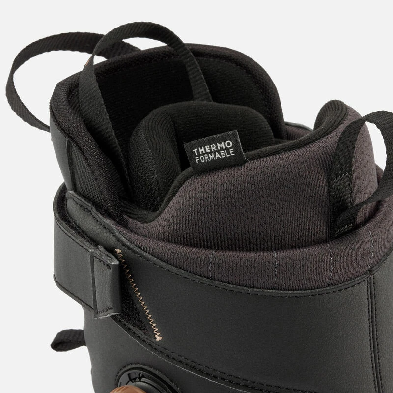 Chaussures De Snowboard Femme Serrage Molette, Flex Moyen - Allroad 500 Noir 8 Chaussures De Snowboard Femme Serrage Molette, Flex Moyen - Allroad 500 Noir – Image 6