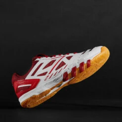 CHAUSSURES DE TENNIS DE TABLE TTS 560 ROUGE/BLANCHE -Plein Air Équipement Magasin chaussures de tennis de table tts 560 rougeblanche 2
