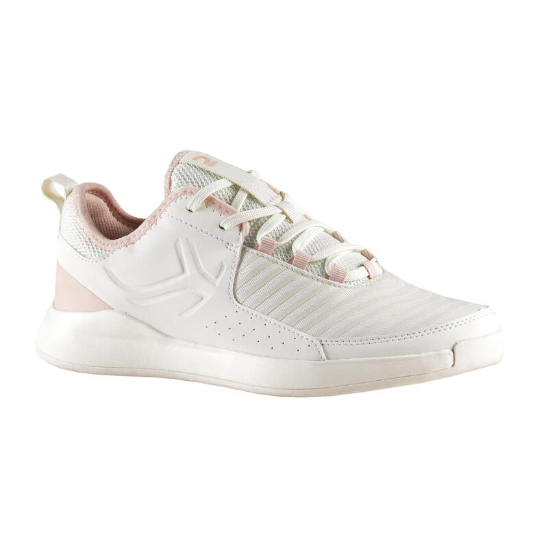 CHAUSSURES DE TENNIS FEMME ARTENGO TS 130 OFF WHITE ROSE 3 CHAUSSURES DE TENNIS FEMME ARTENGO TS 130 OFF WHITE ROSE