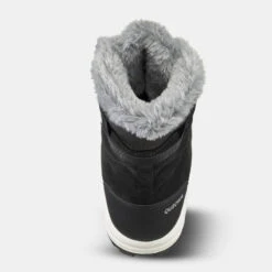 Quechua Chaussures En Cuir Chaudes Et Imperméables De Randonnée - SH900 Hautes - Femme -Plein Air Équipement Magasin chaussures en cuir chaudes et impermeables de randonnee sh900 hautes femme 6