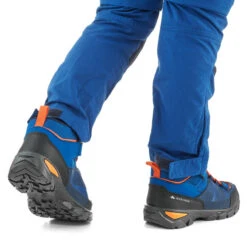 Quechua Chaussures Imperméables De Randonnée -MH120 MID Bleues- Enfant 28 AU 34 Scratch -Plein Air Équipement Magasin chaussures impermeables de randonnee mh120 mid bleues enfant 28 au 34 scratch 4