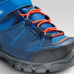 Quechua Chaussures Imperméables De Randonnée -MH120 MID Bleues- Enfant 28 AU 34 Scratch -Plein Air Équipement Magasin chaussures impermeables de randonnee mh120 mid bleues enfant 28 au 34 scratch 5