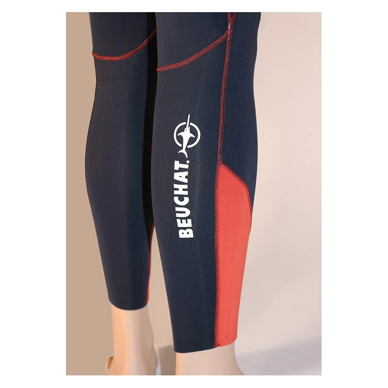 BEUCHAT Combinaison De Plongée Sous-marine 3 Mm Homme ATOLL, Orange Et Noir 5 BEUCHAT Combinaison De Plongée Sous-marine 3 Mm Homme ATOLL, Orange Et Noir – Image 3