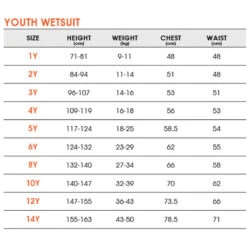 Combinaison De Surf Enfant 4.3 PIONNER MADNESS -Plein Air Équipement Magasin combinaison de surf enfant 43 pionner madness 8