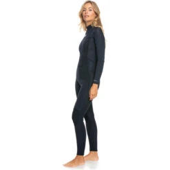 Roxy Combinaison De Surf Prologue 4/3mm GBS - Zip Au Dos - Noir Femmes -Plein Air Équipement Magasin combinaison de surf prologue 43mm gbs zip au dos noir femmes 2