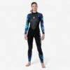 Combinaison Plongée Aqualung Femme Néoprène 3mm - HYDROFLEX Noir/Bleu 2 Combinaison Plongée Aqualung Femme Néoprène 3mm - HYDROFLEX Noir/Bleu -Plein Air Équipement Magasin combinaison plongee aqualung femme neoprene 3mm hydroflex noirbleu