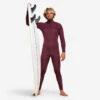 Combinaison Surf Néoprène 4/3 Mm Homme - 900 Bordeaux -Plein Air Équipement Magasin combinaison surf neoprene 43 mm homme 900 bordeaux