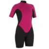 Tribord Combinaison Surf Shorty 100 Néoprène Femme Violet -Plein Air Équipement Magasin combinaison surf shorty 100 neoprene femme violet