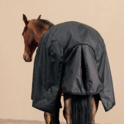 Couverture équitation Imperméable 1200D Cheval Et Poney - Allweather Combo Noir -Plein Air Équipement Magasin couverture equitation impermeable 1200d cheval et poney allweather combo noir 4