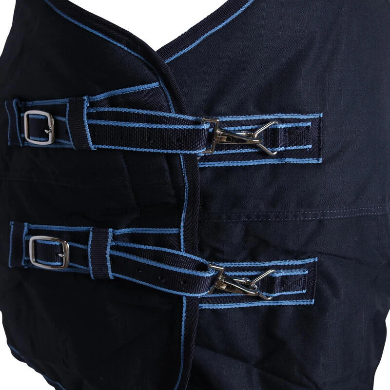 Couverture Rindal 300gr Epplejeck Bleu Foncé 4 Couverture Rindal 300gr Epplejeck Bleu Foncé – Image 2