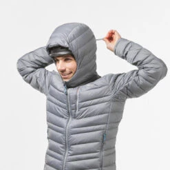Simond Doudoune En Duvet D'alpinisme Homme - ALPINISM LIGHT Grise -Plein Air Équipement Magasin doudoune en duvet dalpinisme homme alpinism light grise 2