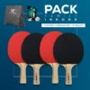 Family Pack Indoor - Raquettes Et Balles De Ping-pong Intérieur -Plein Air Équipement Magasin family pack indoor raquettes et balles de ping pong interieur