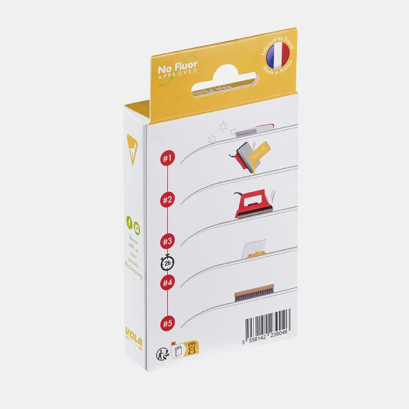 VOLA Fart éco De Compétition 110g Pour Ski/snowboard, Température Chaude (-4°/+15°) 4 VOLA Fart éco De Compétition 110g Pour Ski/snowboard, Température Chaude (-4°/+15°) – Image 2