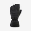 WEDZE GANTS DE SKI ADULTE 500 - NOIR -Plein Air Équipement Magasin gants de ski adulte 500 noir