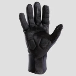 GANTS DE VELO 500 MI-SAISON NOIR -Plein Air Équipement Magasin gants de velo 500 mi saison noir 2