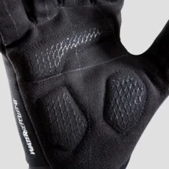 GANTS DE VELO 500 MI-SAISON NOIR -Plein Air Équipement Magasin gants de velo 500 mi saison noir 3