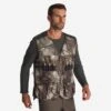 GILET CHASSE 500 CAMOUFLAGE TREEMETIC -Plein Air Équipement Magasin gilet chasse 500 camouflage treemetic