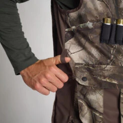 GILET CHASSE 500 CAMOUFLAGE TREEMETIC -Plein Air Équipement Magasin gilet chasse 500 camouflage treemetic 5