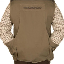 Gilet Chasse Résistant Et Multi Poches STEPPE 500 -Plein Air Équipement Magasin gilet chasse resistant et multi poches steppe 500 4