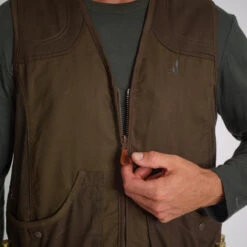 GILET REVERSIBLE PERCUSSION CAMO FLUO / VERT -Plein Air Équipement Magasin gilet reversible percussion camo fluo vert 3